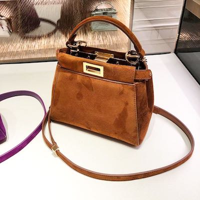 fendi peekaboo brown